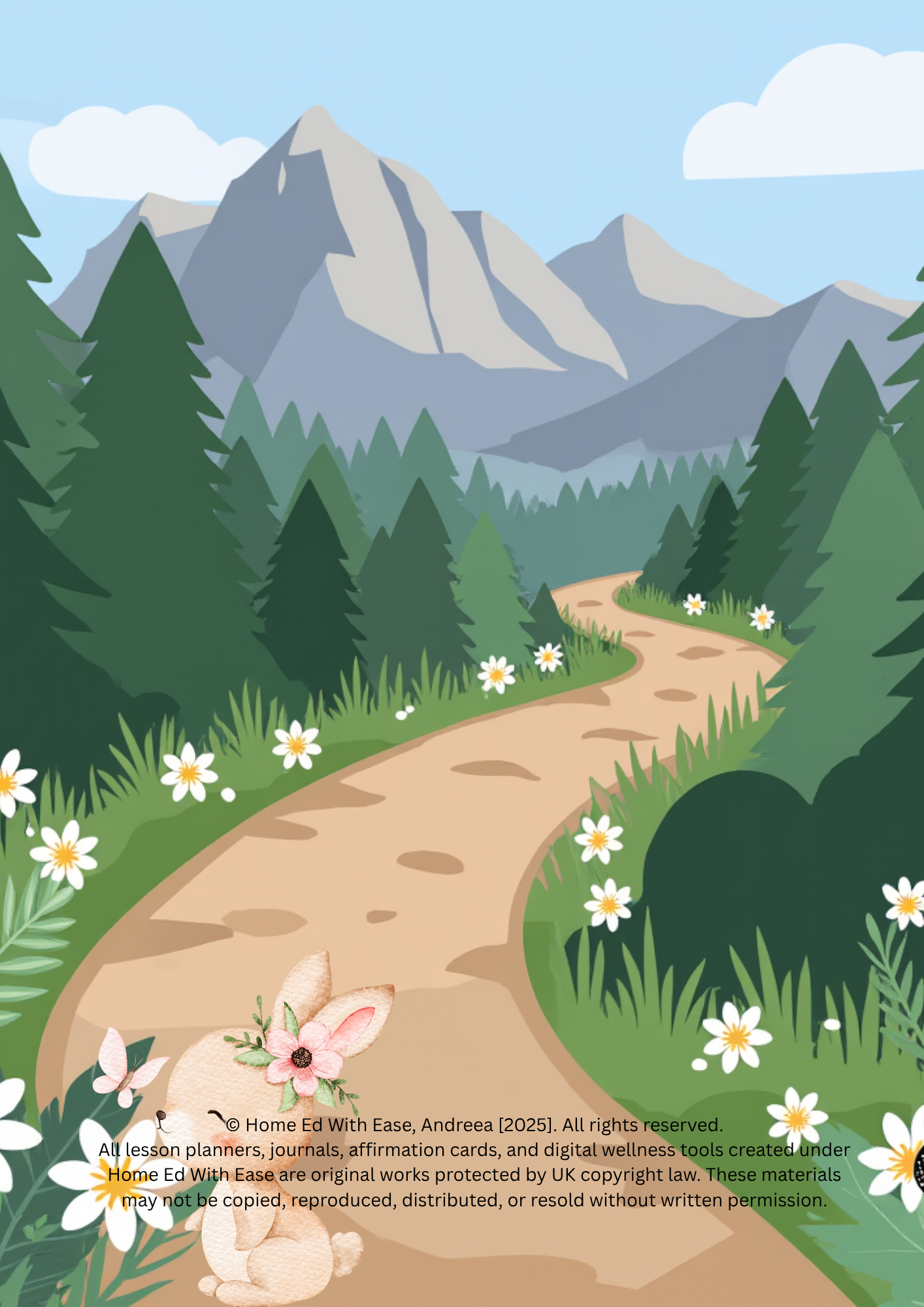 Plan & Thrive — 1-Month Home Ed Lesson Planner (Spring Edition)