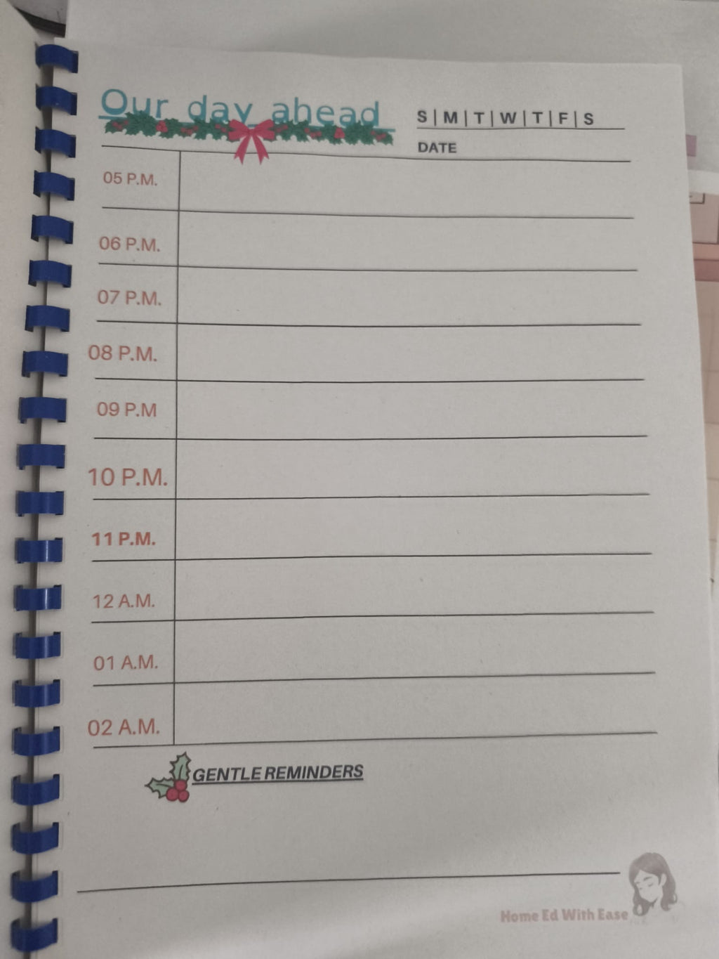 Winter Edition Weekly Planner : Hello Winter