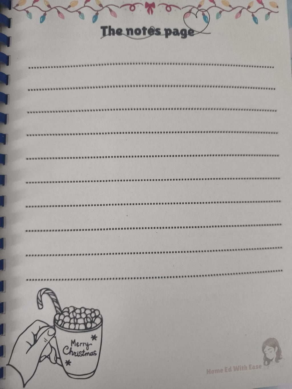 Winter Edition Weekly Planner : Hello Winter