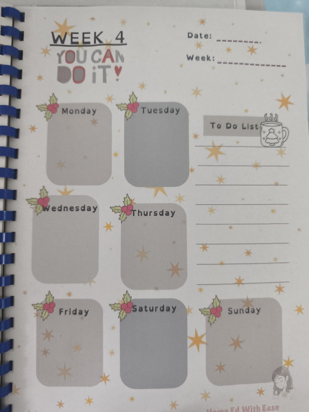 Winter Edition Weekly Planner : Hello Winter