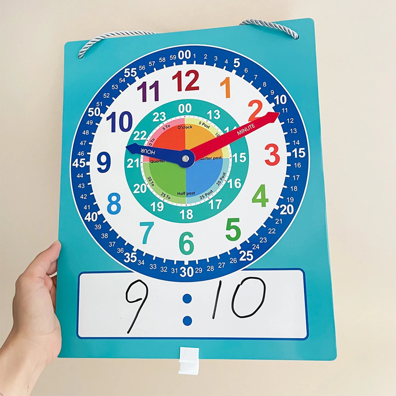 Gentle Time Learning Clock – Calm Visual Aid