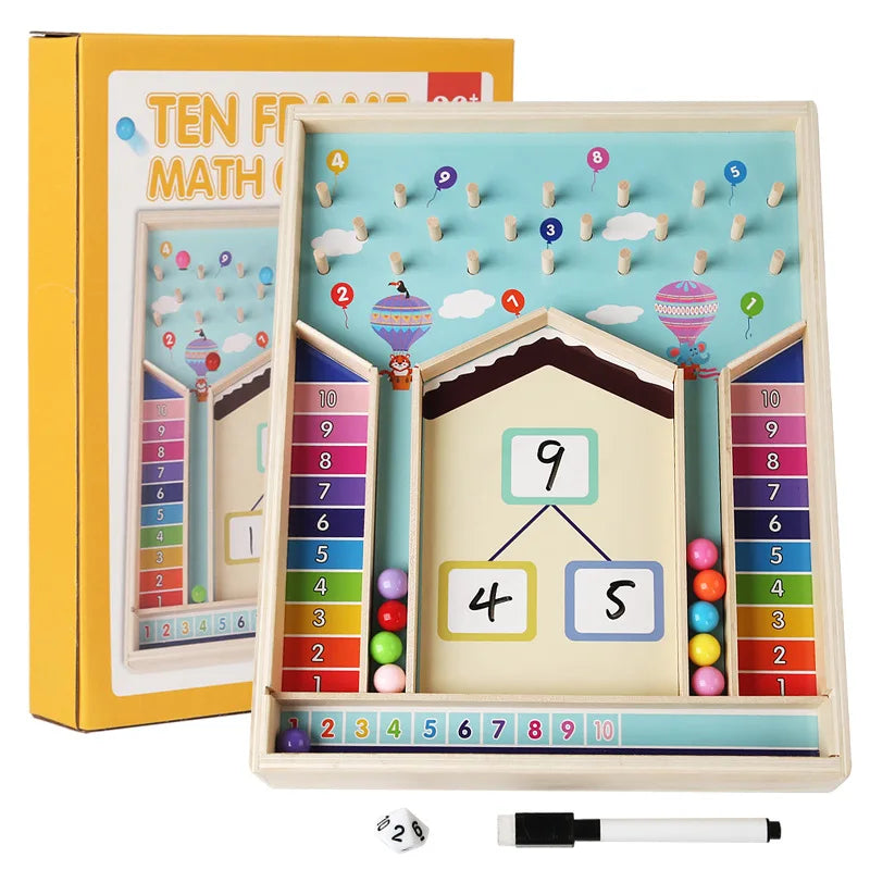 Montessori Maths Discovery Set – Hands-On Counting & Sorting for Gentle Learners