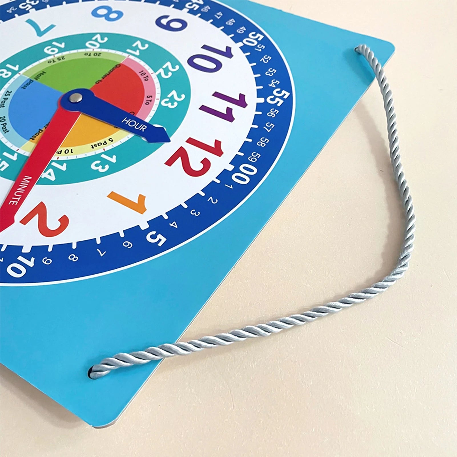 Gentle Time Learning Clock – Calm Visual Aid