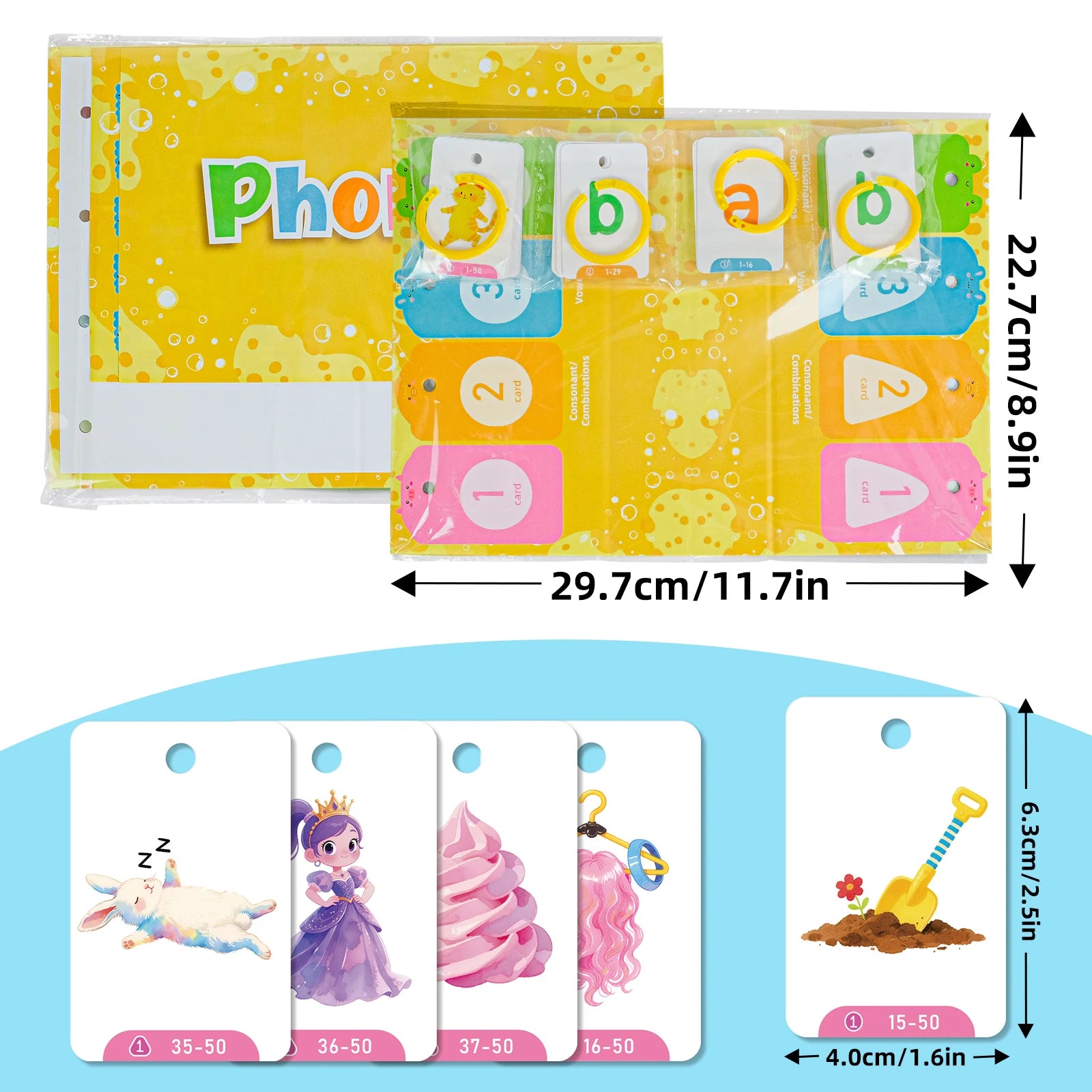 Phonics CVC Flip Chart – Calm Word Building for Early Readers