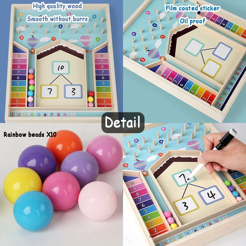 Montessori Maths Discovery Set – Hands-On Counting & Sorting for Gentle Learners