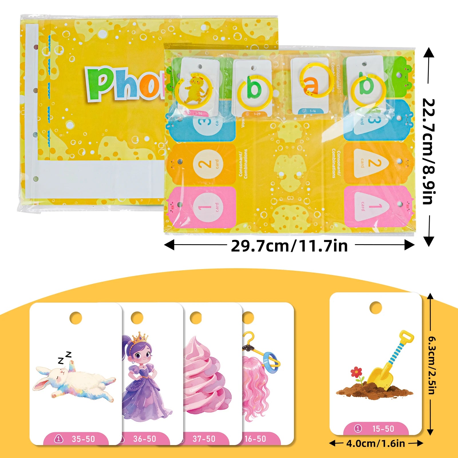 Phonics CVC Flip Chart – Calm Word Building for Early Readers