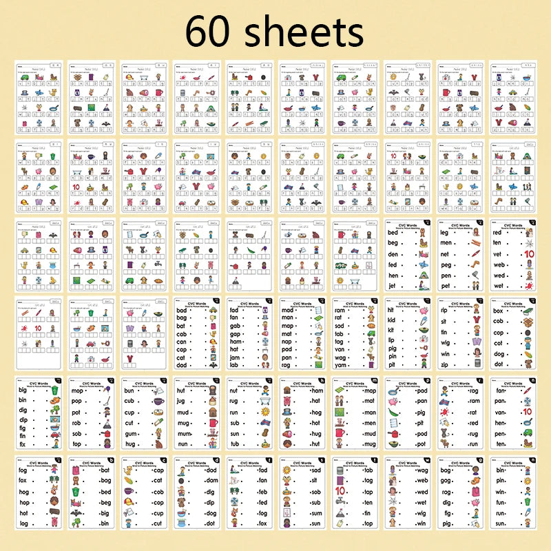 Gentle Phonics Practice Set – Calm Sound Discovery for Early Readers